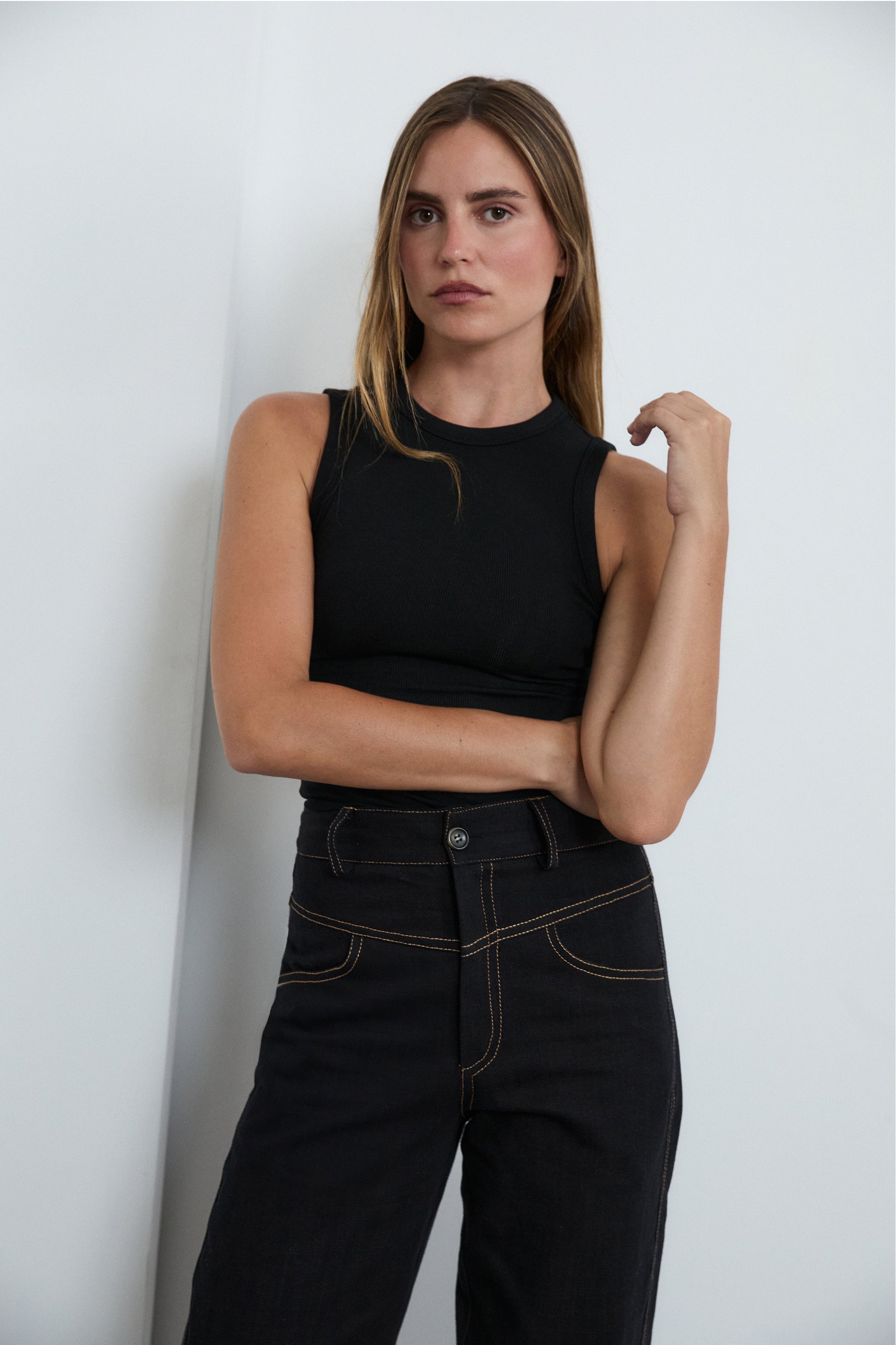 MIM Pantalón PANTALÓN WEST NEGRO