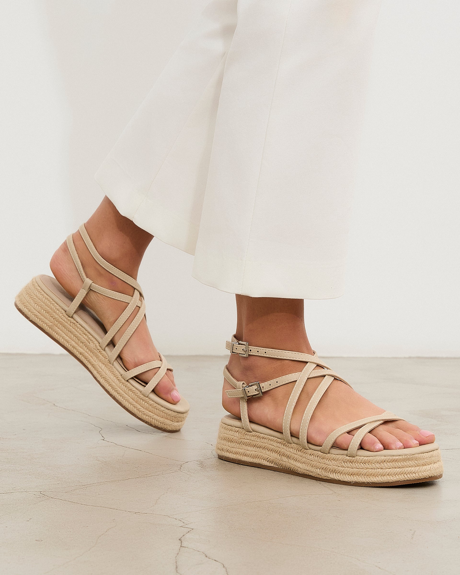 MIM Plataforma Baja FORMENTOR BEIGE