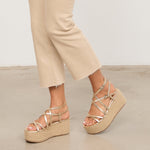 MIM Plataforma baja ZAHARA DORADO