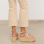 MIM Plataforma baja ZAHARA DORADO