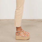 MIM Plataforma baja ZAHARA DORADO