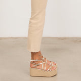 MIM Plataforma baja ZAHARA DORADO