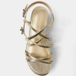 MIM Plataforma baja ZAHARA DORADO