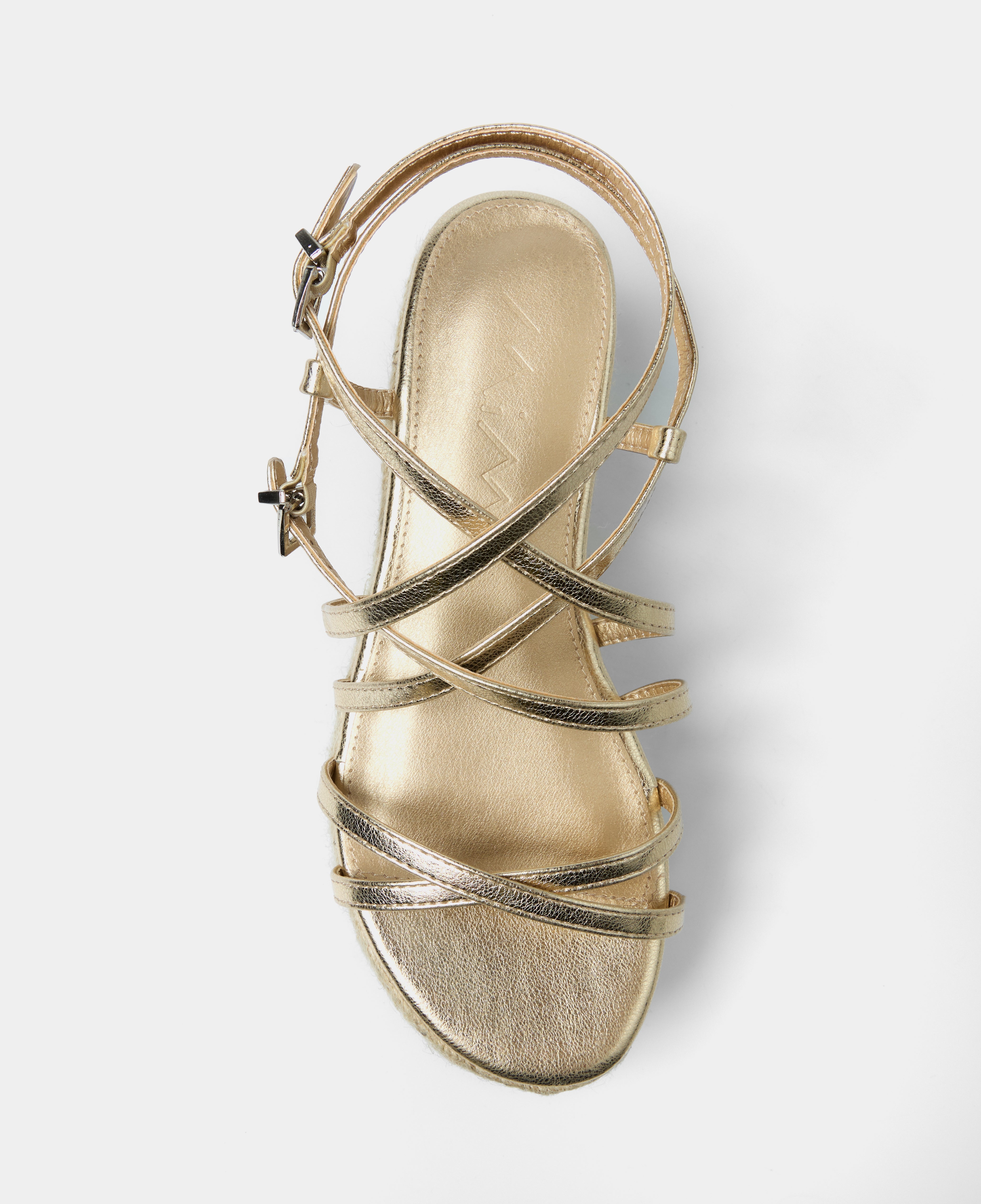 MIM Plataforma baja ZAHARA DORADO