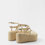 MIM Plataforma baja ZAHARA DORADO