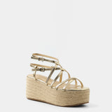 MIM Plataforma baja ZAHARA DORADO