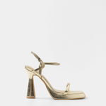 MIM Sandalia de tacón ALAIA DORADO
