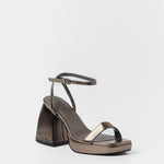 MIM Sandalia de tacón BAZ METALIZADO