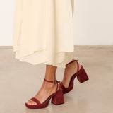 MIM Sandalia de tacón BAZ TEJA