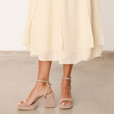 MIM Sandalia de tacón BAZ TOPO