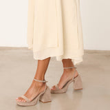 MIM Sandalia de tacón BAZ TOPO