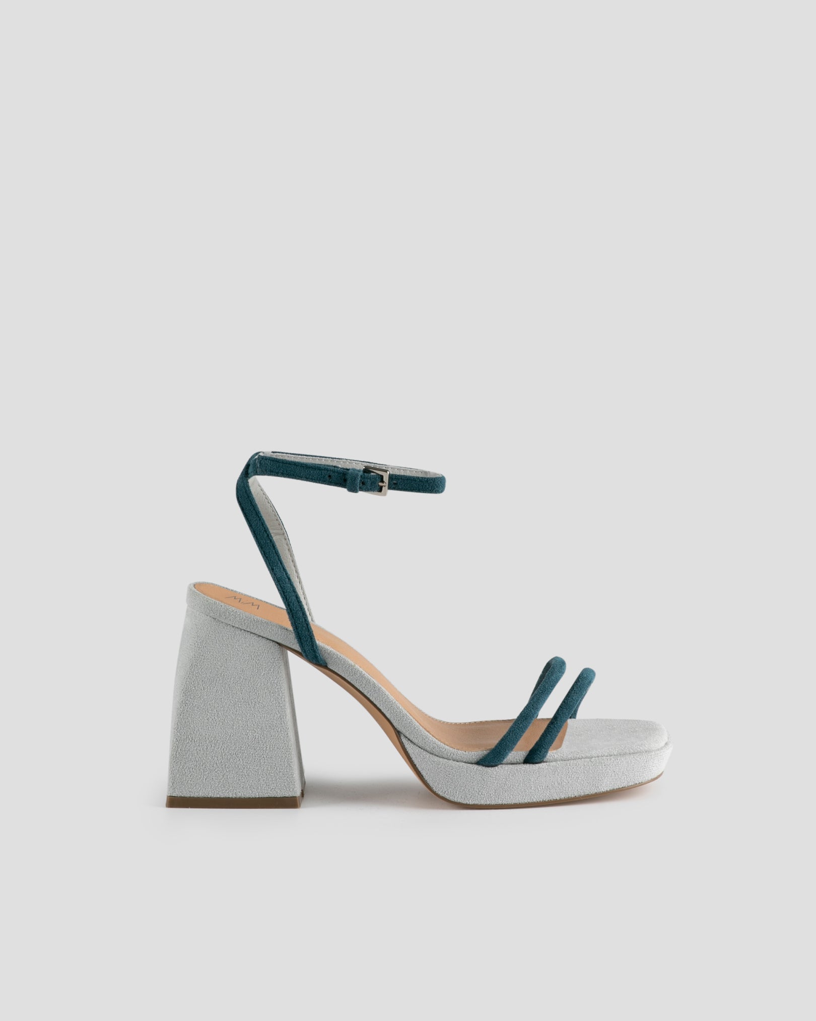 MIM Sandalia de tacón BOB AZUL