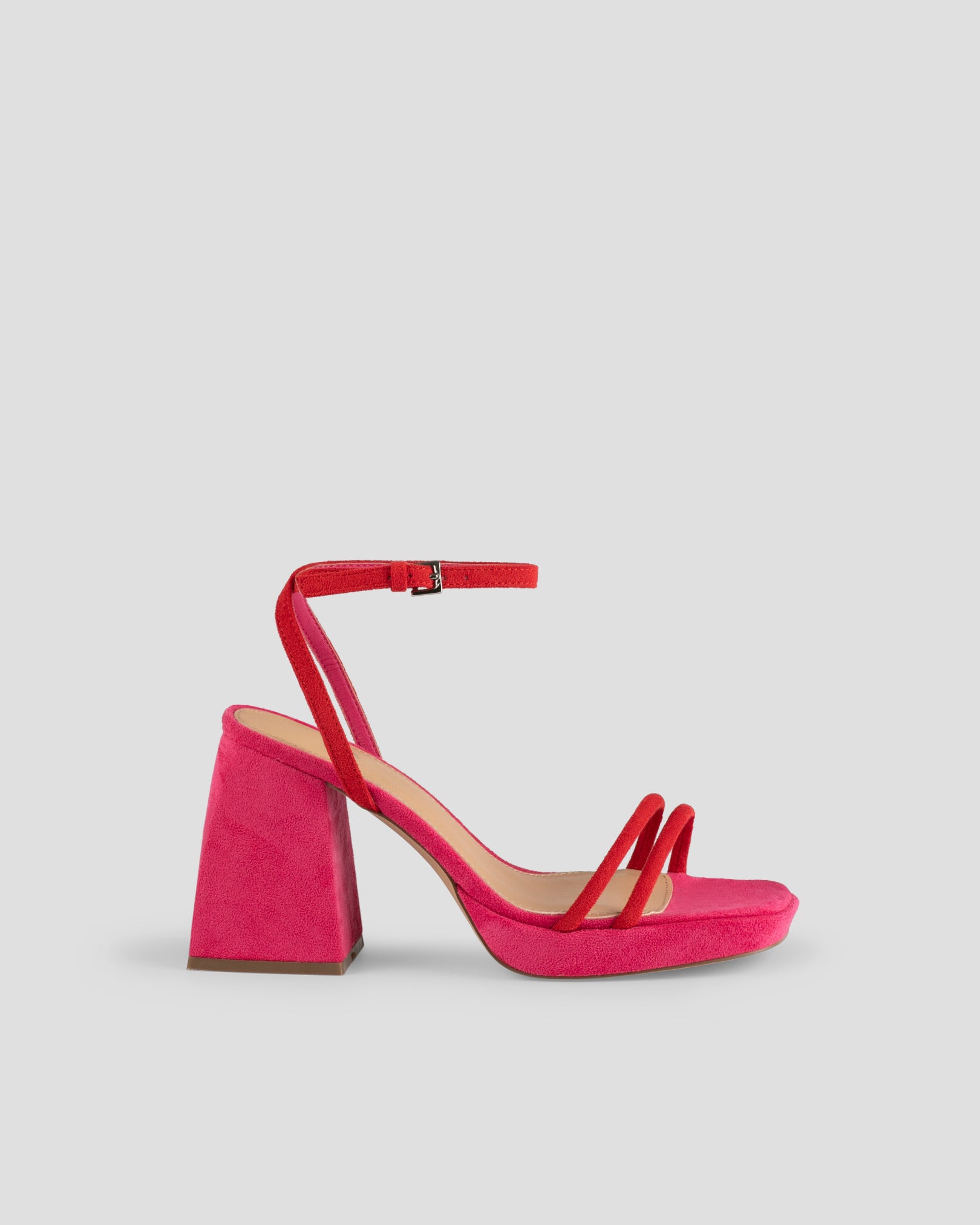 MIM Sandalia de tacón BOB FUCSIA