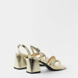 MIM Sandalia de tacón CLOE DORADO