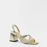 MIM Sandalia de tacón CLOE DORADO