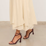 MIM Sandalia de tacón EDNA BURDEOS