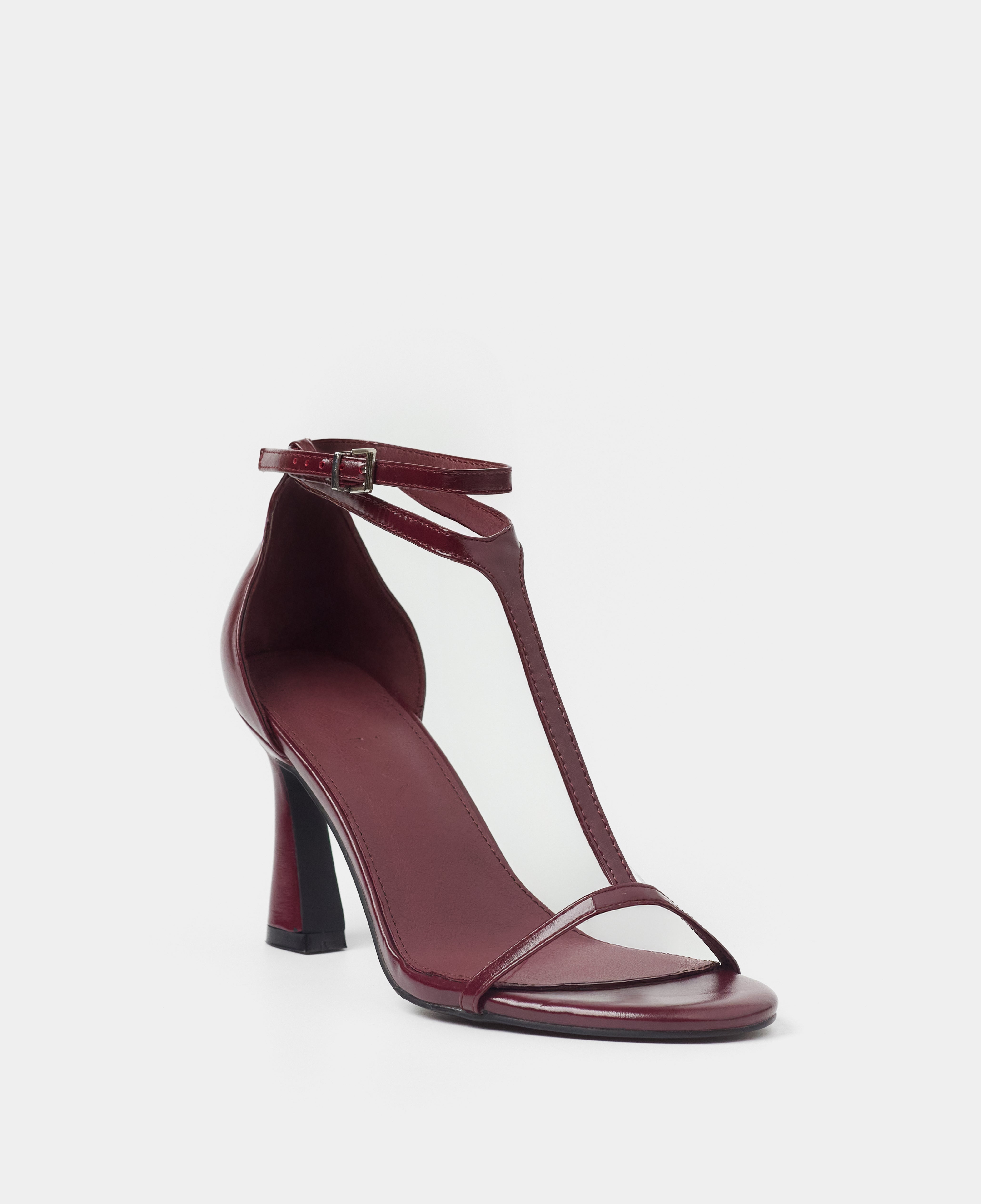 MIM Sandalia de tacón EDNA BURDEOS