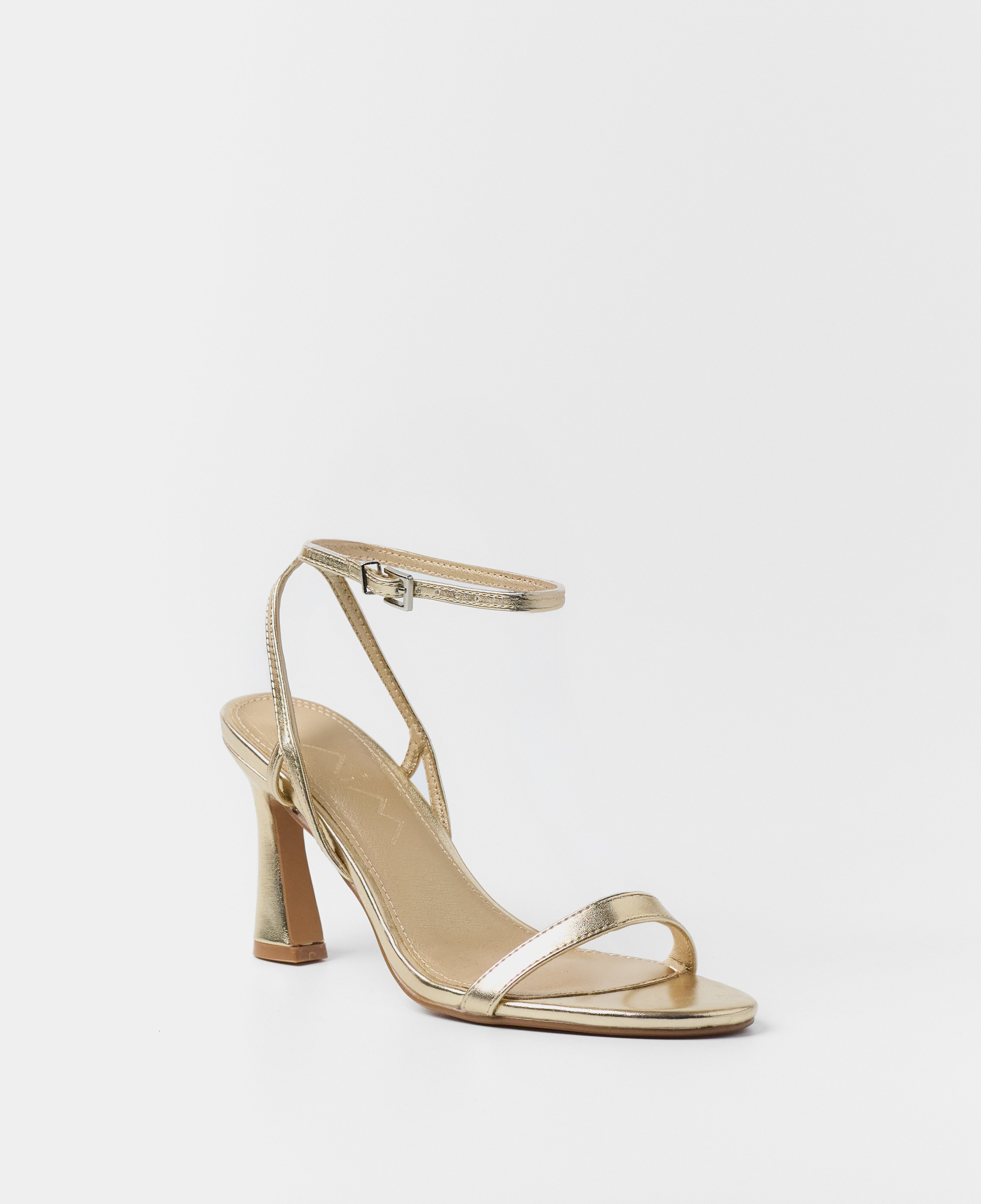 MIM Sandalia de tacón ELIOT DORADO