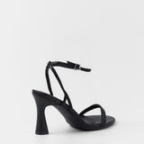 MIM Sandalia de tacón ELIOT NEGRO SNAKE