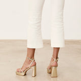 MIM Sandalia de tacón GRETA DORADO