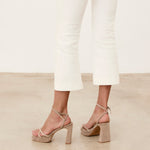 MIM Sandalia de tacón GRETA TOPO