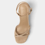 MIM Sandalia de tacón GRETA TOPO