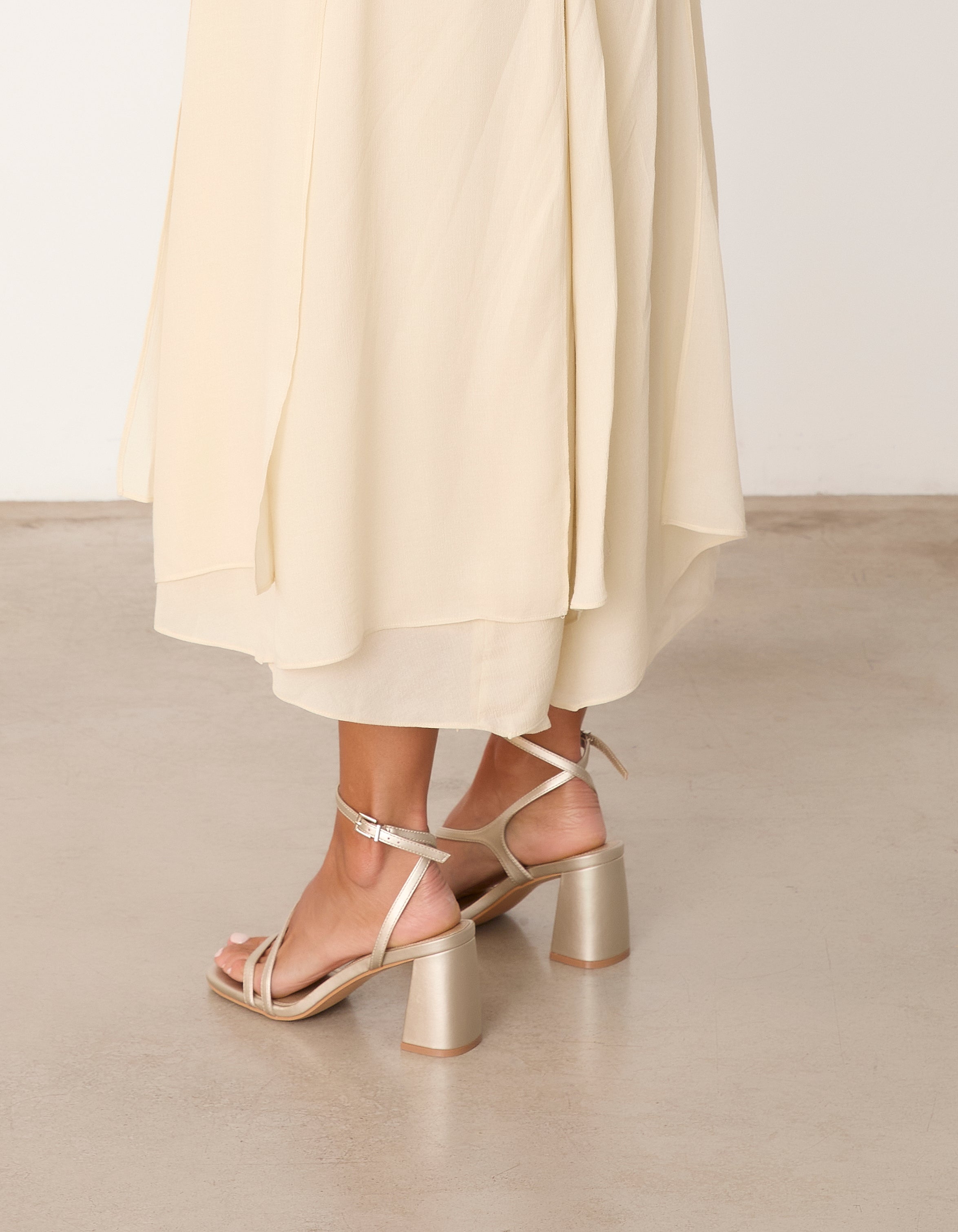 MIM Sandalia de tacón GYN CHAMPAN