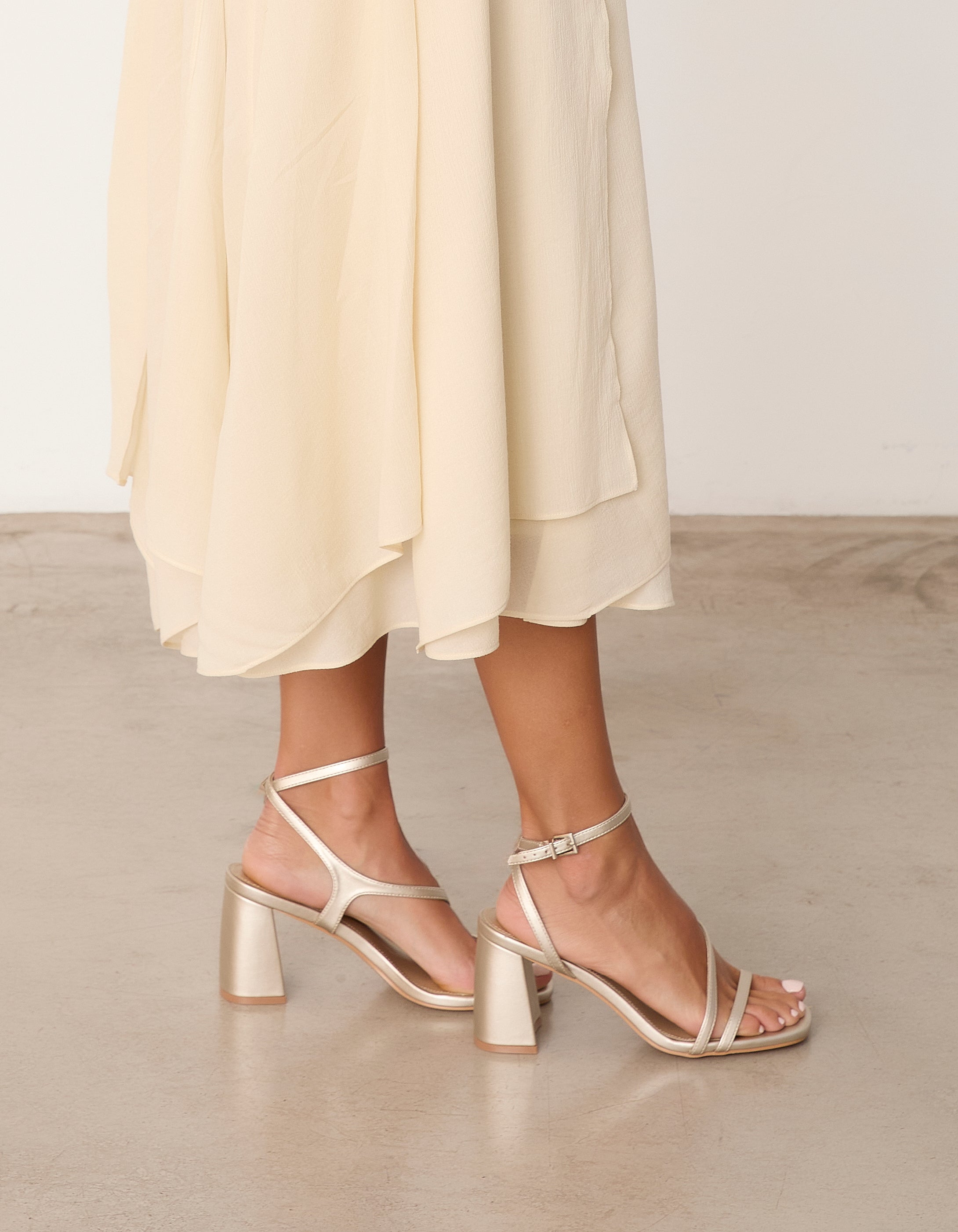 MIM Sandalia de tacón GYN CHAMPAN