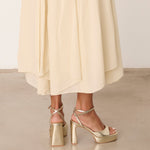 MIM Sandalia de tacón IMA DORADO