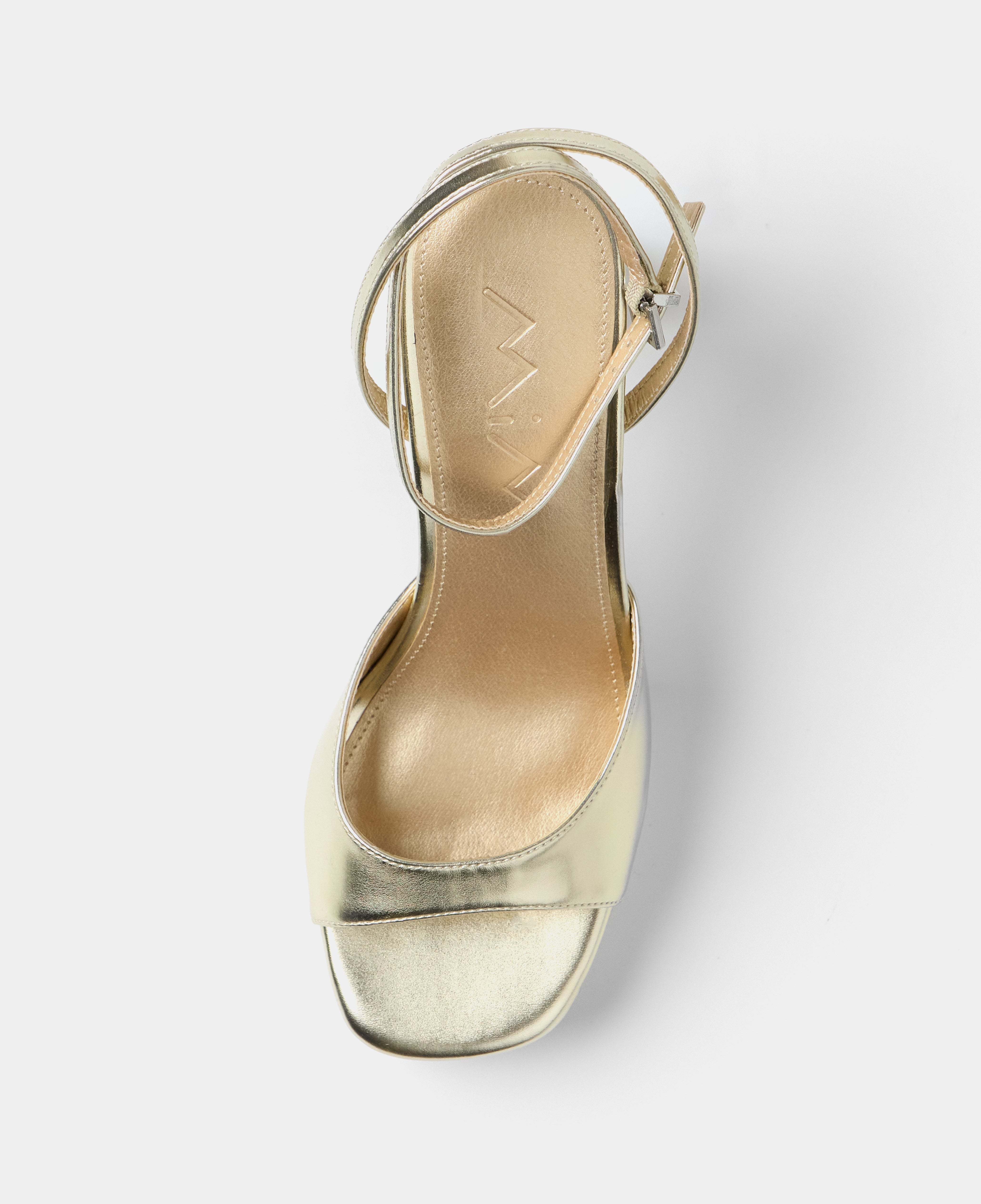 MIM Sandalia de tacón IMA DORADO