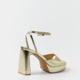 MIM Sandalia de tacón IMA DORADO