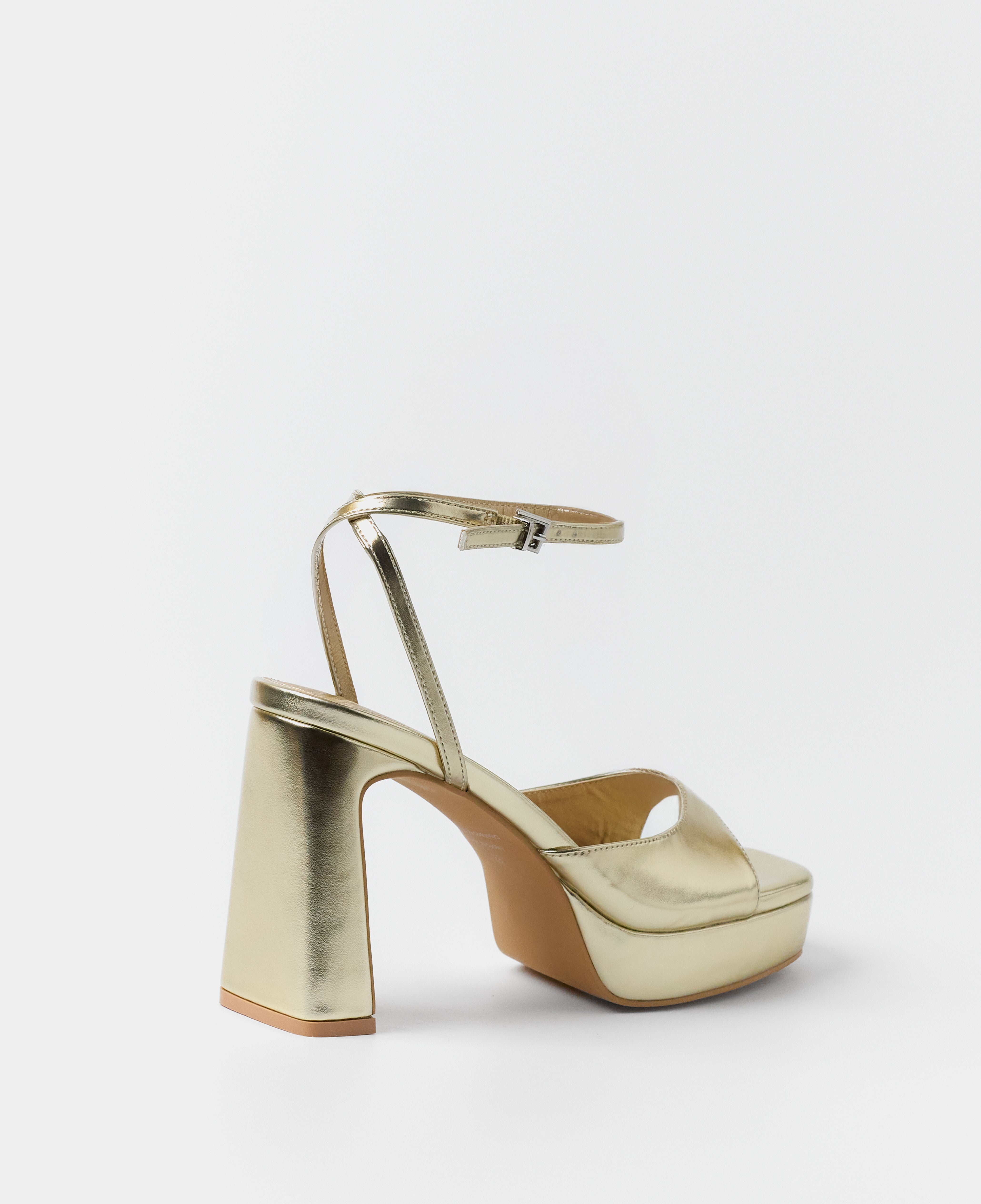 MIM Sandalia de tacón IMA DORADO