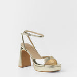 MIM Sandalia de tacón IMA DORADO