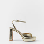 MIM Sandalia de tacón IMA DORADO
