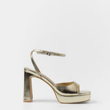 MIM Sandalia de tacón IMA DORADO
