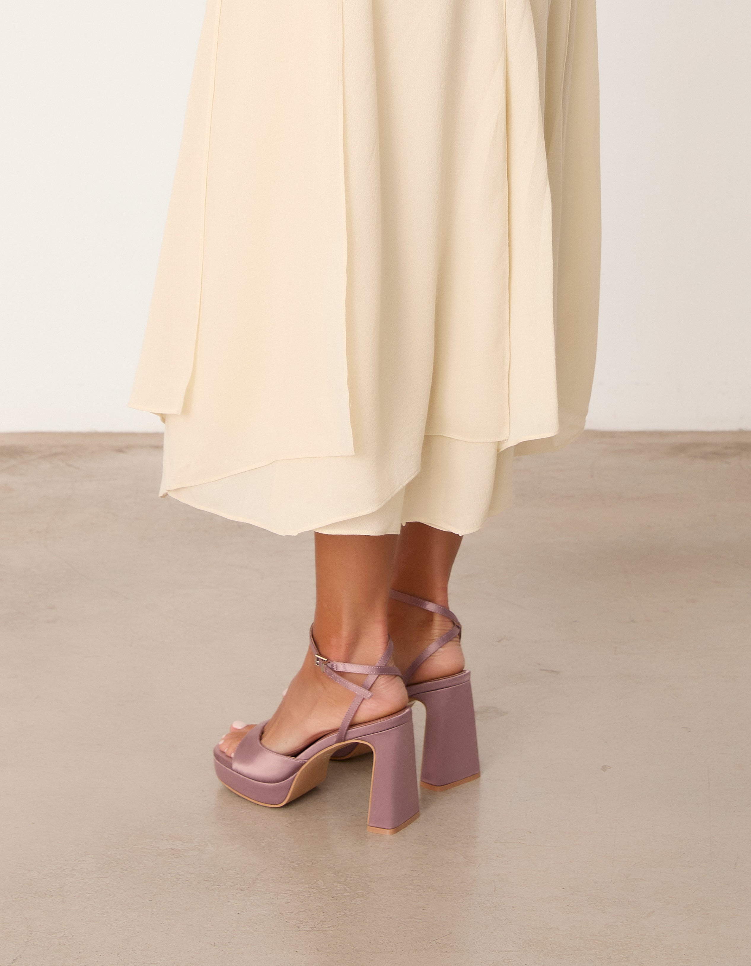 MIM Sandalia de tacón IMA MALVA