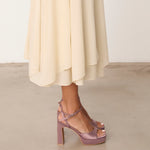 MIM Sandalia de tacón IMA MALVA