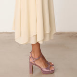 MIM Sandalia de tacón IMA MALVA