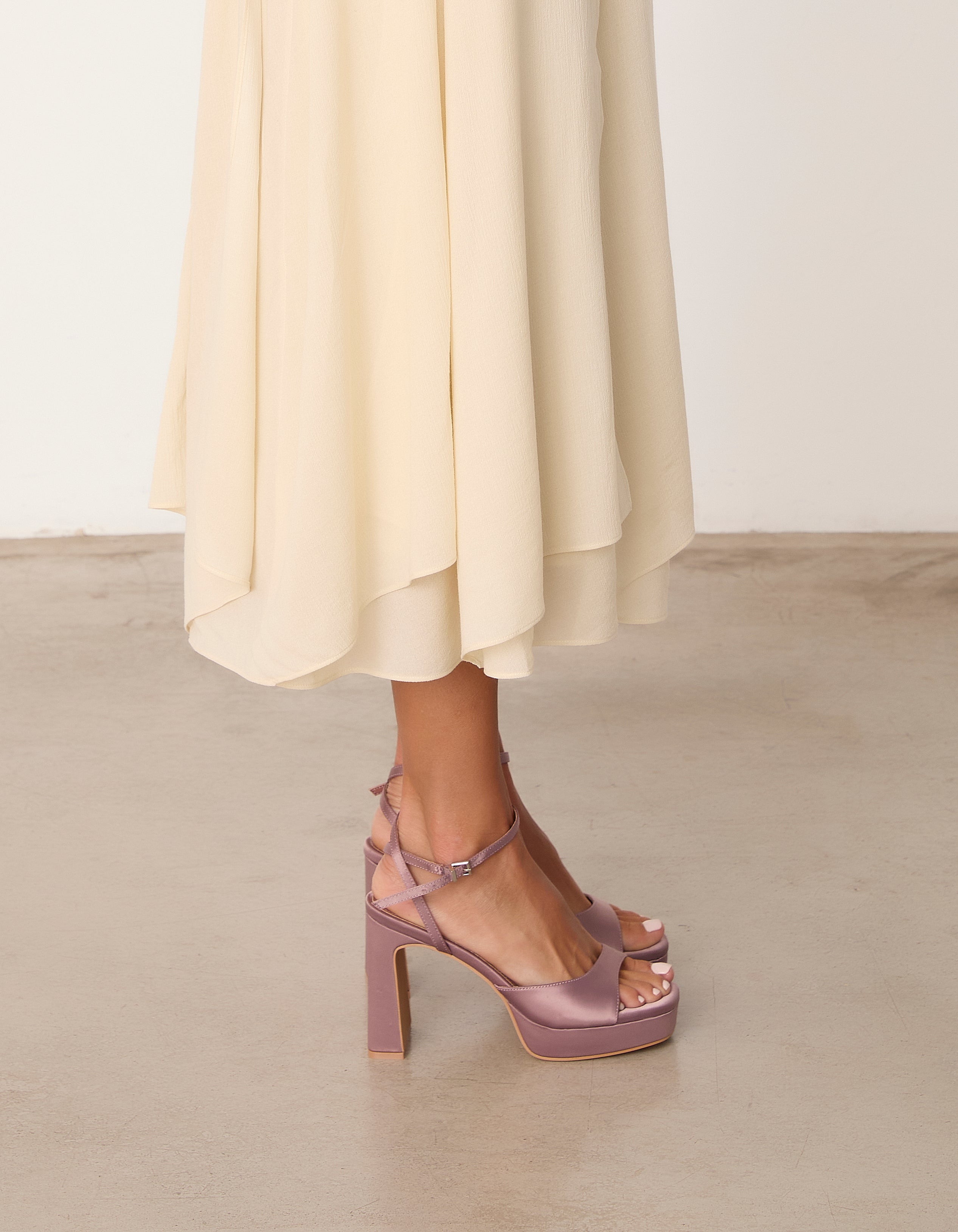 MIM Sandalia de tacón IMA MALVA