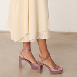 MIM Sandalia de tacón IMA MALVA