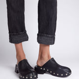 MIM Sandalia de tacón LEVI NEGRO