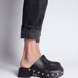 MIM Sandalia de tacón LEVI NEGRO