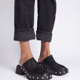 MIM Sandalia de tacón LEVI NEGRO