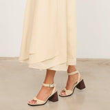 MIM Sandalia de tacón LIANE BEIGE