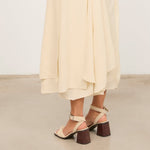 MIM Sandalia de tacón LIANE BEIGE