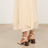 MIM Sandalia de tacón LIANE BEIGE