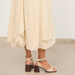 MIM Sandalia de tacón LIANE BEIGE
