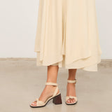 MIM Sandalia de tacón LIANE BEIGE