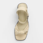 MIM Sandalia de tacón LIANE BEIGE