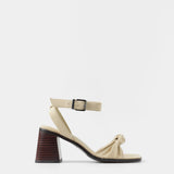 MIM Sandalia de tacón LIANE BEIGE